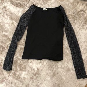 Shimmery Evening Top